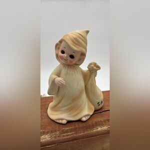 Vintage Mr. SandmanNight Light Sleepy
Eyes Wall Plug In 6"H TESTED A36 #